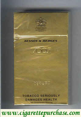 Benson Hedges 100s Luxury Length cigarettes